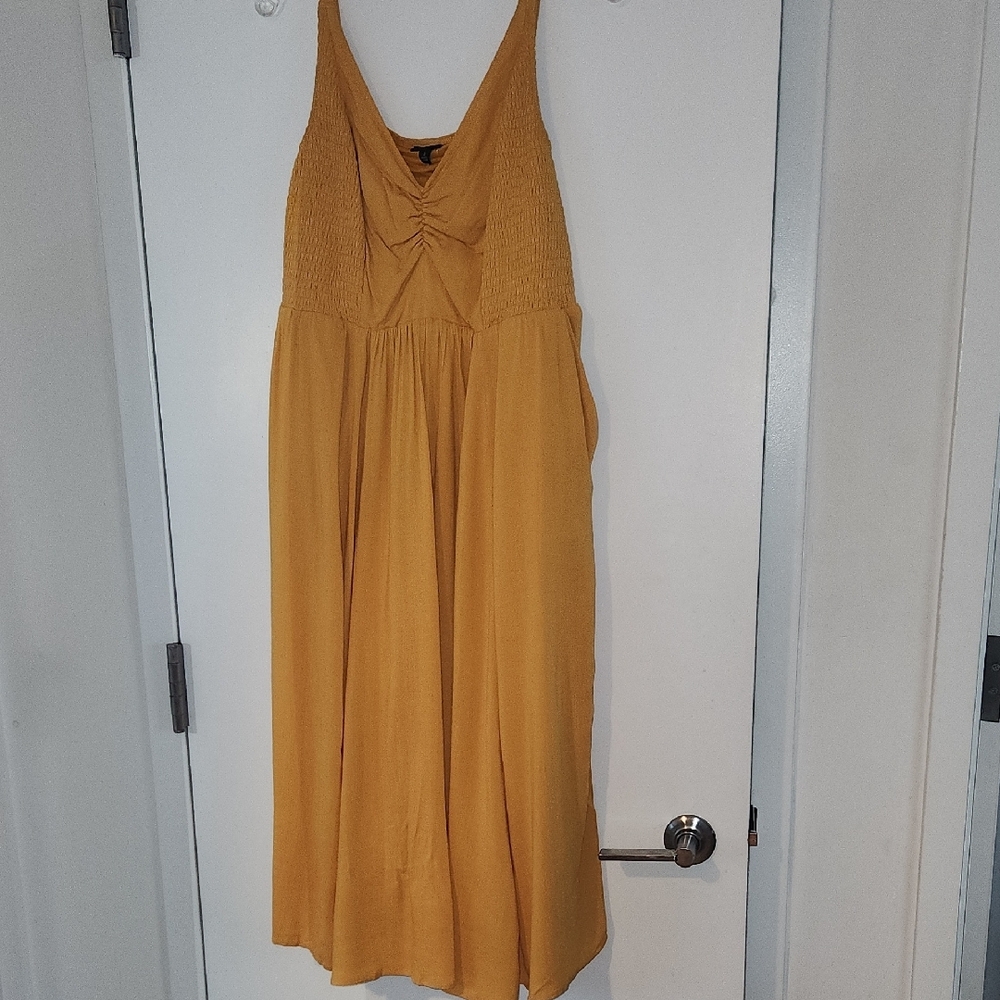 Yellow Sleeveless Women's Top